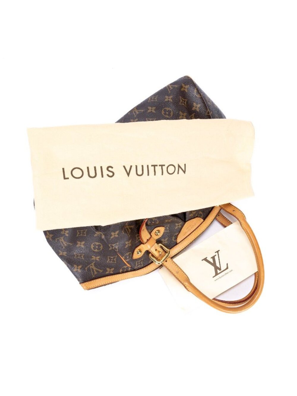 Louis Vuitton Tivoli Brown Monogram Canvas Shoulder - Picture 11 of 15